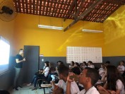 CONSÓRCIO PÚBLICO DO AGRESTE CENTRAL SERGIPANO - CPAC, REALIZA PALESTRA JUNTO AOS REPRESENTANTES DO MUNICIPIO DE NOSSA SENHORA APARECIDA/SE PARA FAZER A IMPLEMENTAÇÃO DO PROJETO DE EDUCAÇÃO AMBIENTAL NA ESCOLA COM ÊNFASE NA COLETA SELETIVA
