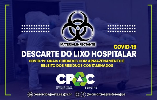 COVID-19: QUAIS CUIDADOS COM ARMAZENAMENTO E REJEITO DOS RESÍDUOS CONTAMINADOS