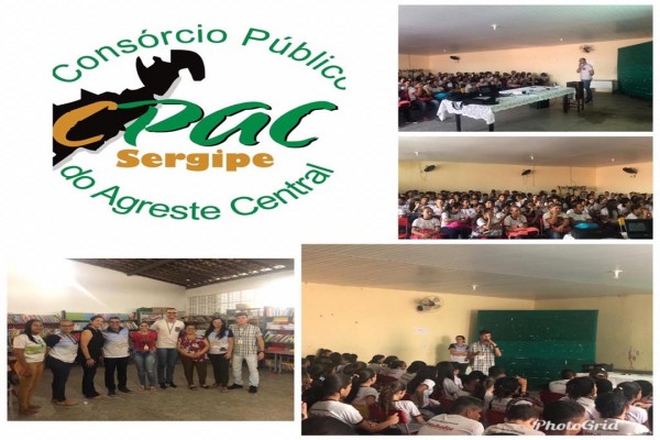 CONSÓRCIO PÚBLICO DO AGRESTE CENTRAL SERGIPANO - CPAC, REALIZA PALESTRA JUNTO AOS REPRESENTANTES DO MUNICIPIO DE MALHADOR/SE PARA FAZER A IMPLEMENTAÇÃO DO PROJETO DE EDUCAÇÃO AMBIENTAL NA ESCOLA COM ÊNFASE NA COLETA SELETIVA.