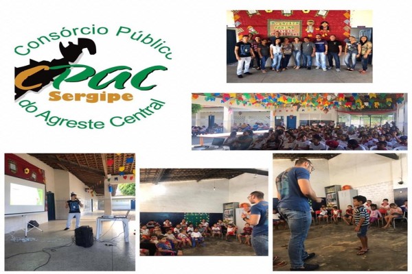 CONSÓRCIO PÚBLICO DO AGRESTE CENTRAL SERGIPANO - CPAC, REALIZA PALESTRA JUNTO AOS REPRESENTANTES DO MUNICIPIO DE MACAMBIRA/SE PARA FAZER A IMPLEMENTAÇÃO DO PROJETO DE EDUCAÇÃO AMBIENTAL NA ESCOLA COM ÊNFASE NA COLETA SELETIVA.