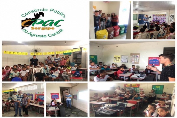 O CPAC, REALIZA PALESTRA  NA REDE MUNICIPAL DE ENSINO NO MUNICÍPIO DE MACAMBIRA/SE
