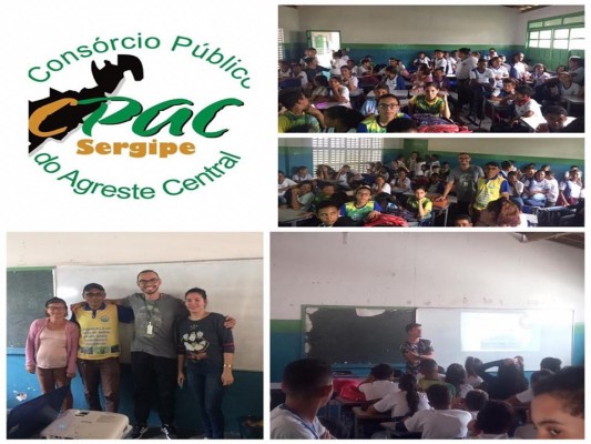 CPAC REALIZA PALESTRA JUNTO A  REDE MUNICIPAL DE ENSINO NO MUNICÍPIO DE PEDRA MOLE/SE
