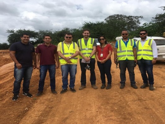 Visita Técnica em lixão do município de Nossa Senhora das Dores