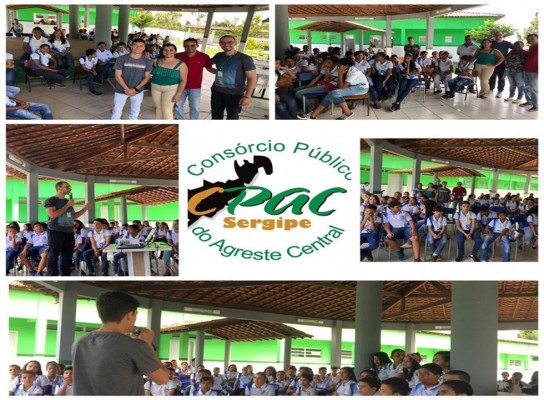 CPAC REALIZA PALESTRA JUNTO A  REDE MUNICIPAL DE ENSINO NO MUNICÍPIO DE FREI PAULO/SE