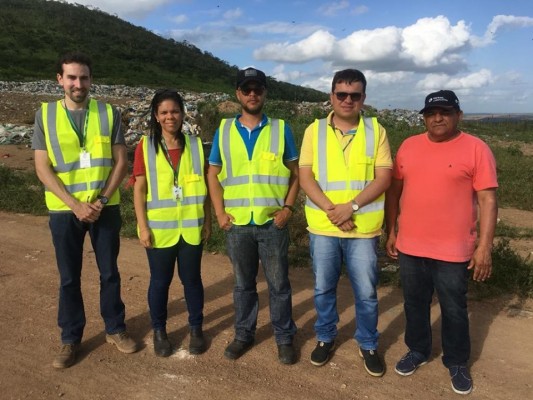 Visita Técnica em lixão do município de Frei Paulo