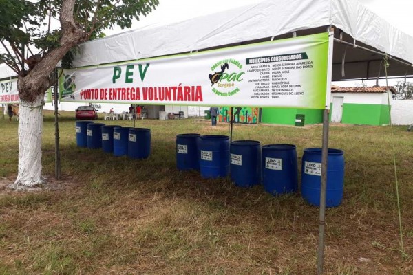 CPAC efetua Projeto de Coleta Seletiva com inclusão dos catadores de materiais recicláveis na 27ª Exposição Agropecuária de Frei Paulo