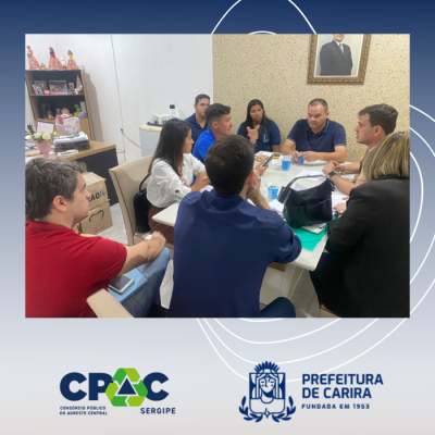 CPAC E PREFEITURA DE CARIRA SE REÚNEM PARA PLANEJAR AÇÕES NO MUNICÍPIO EM 2024.