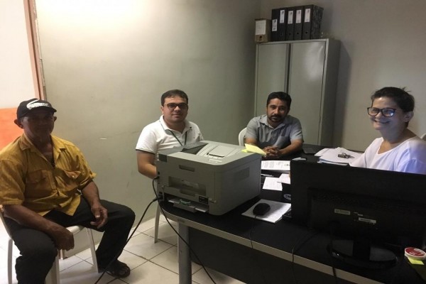 Representantes do CPAC participam de reunião sobre Projeto de Coleta Seletiva em evento religioso