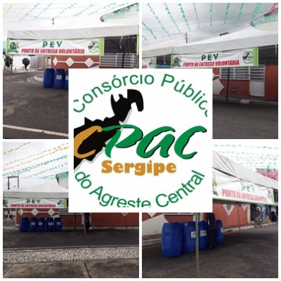 CPAC Implementa  PEV- PONTO DE ENTREGA em grande evento no Município de CUMBE-SE