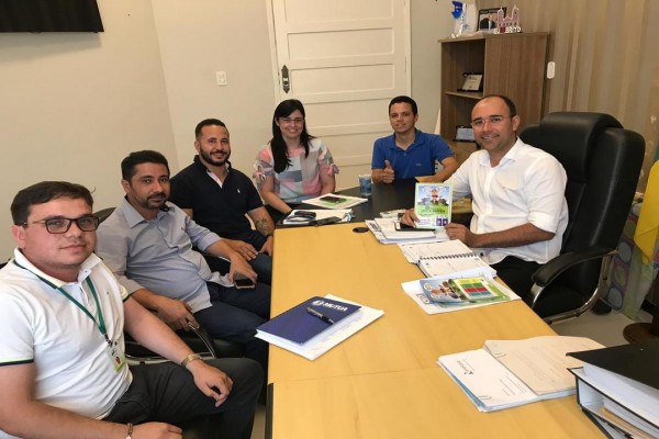 CPAC e Prefeitura Municipal de Campo do Brito realizam reunião técnica para implantar sistema de coleta seletiva