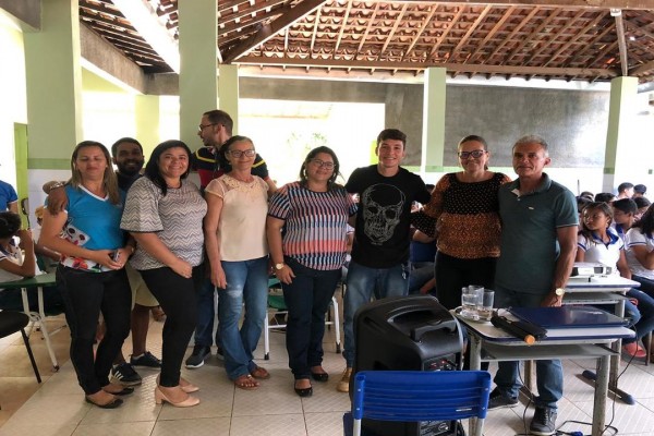 CPAC dissemina mais um ciclo de palestras para alunos de escola municipal de Areia Branca