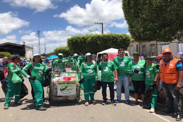CPAC garantiu coleta seletiva na 61ª Peregrinação a Divina Pastora