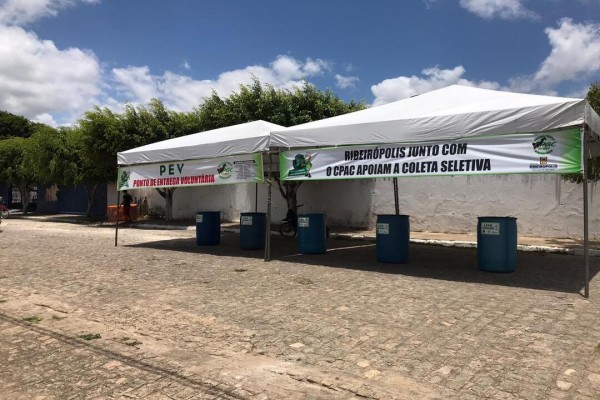 Consórcio Público do Agreste Central Sergipano implementa Projeto de Coleta Seletiva em evento social dedicado ao Padroeiro de Ribeirópolis