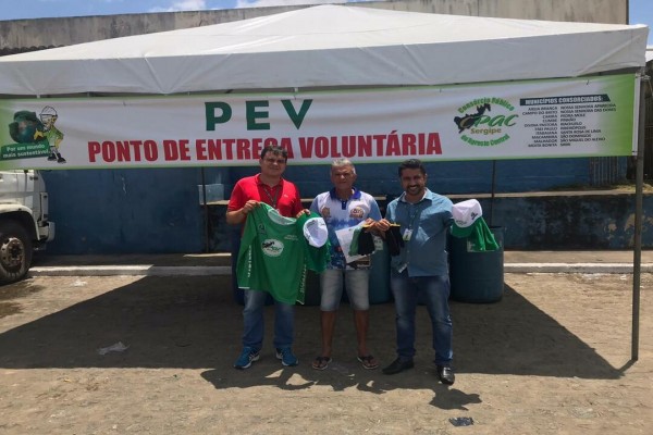 CPAC realiza projeto de coleta seletiva na festa de emancipação política de Areia Branca