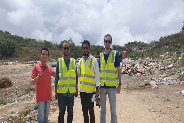 Núcleo de Engenharia do Cpac realiza visita técnica ao lixão de Campo do Brito