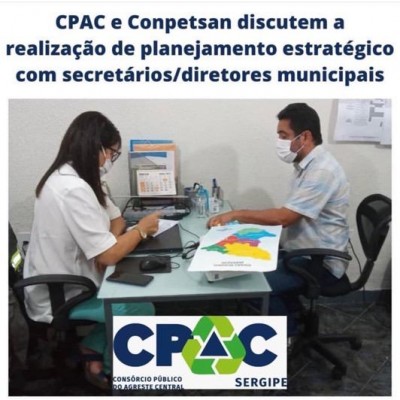 CPAC E CONPETSAN REUNIU-SE PARA ELABORAR O PLANEJAMENTO ESTRATEGICO