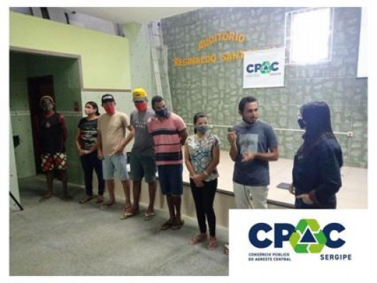 Reunião técnica entre CPAC, Prefeitura de Nossa Senhora das Dores e Cooperativa de Catadores