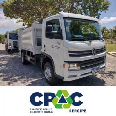 CPAC RECEBE CAMINHÃO COLETOR/COMPACTADOR.