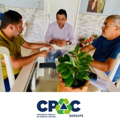 REUNIÃO ESTRATÉGICA COM O PREFEITO MUNICÍPIO DE NOSSA SENHORA DAS DORES/SE