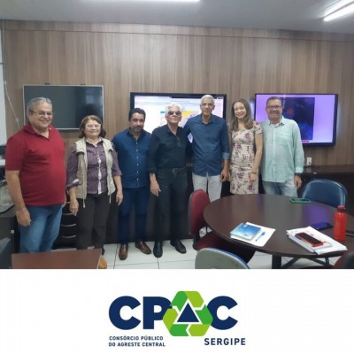 CONSÓRCIOS PÚBLICOS DE RESÍDUOS SÓLIDOS DE SERGIPE SE REUNEM COM A SECRETARIA DE ESTADO DO MEIO AMBIENTE E AÇÕES CLIMÁTICAS