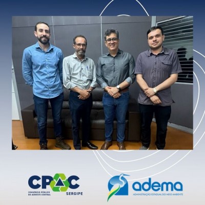 CONSÓRCIO PÚBLICO DO AGRESTE CENTRAL SERGIPANO - CPAC E ADEMA SE REÚNEM PARA ALINHAMENTO DE AÇÕES NOS MUNICÍPIOS CONSORCIADOS DA REGIÃO AGRESTE